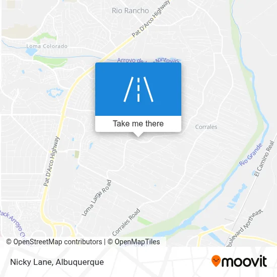 Nicky Lane map