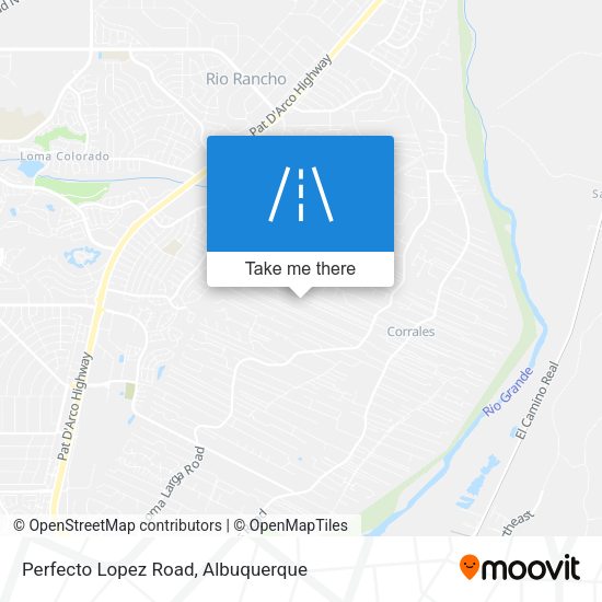 Mapa de Perfecto Lopez Road
