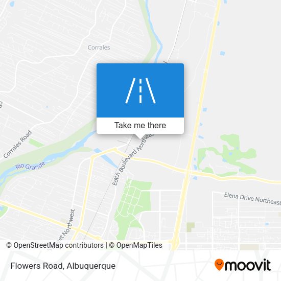 Mapa de Flowers Road