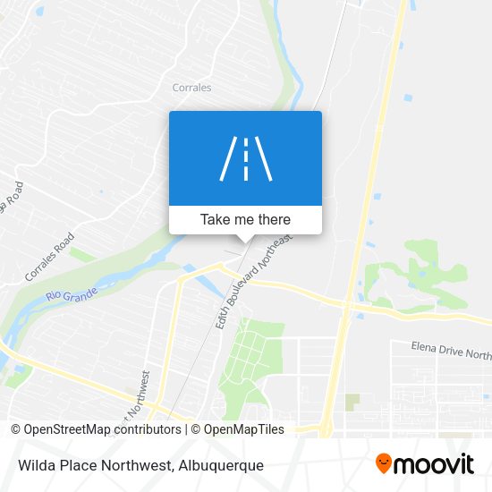 Wilda Place Northwest map
