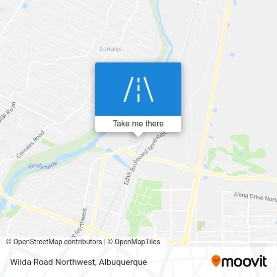 Mapa de Wilda Road Northwest