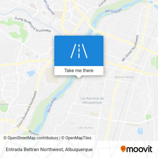 Mapa de Entrada Beltran Northwest