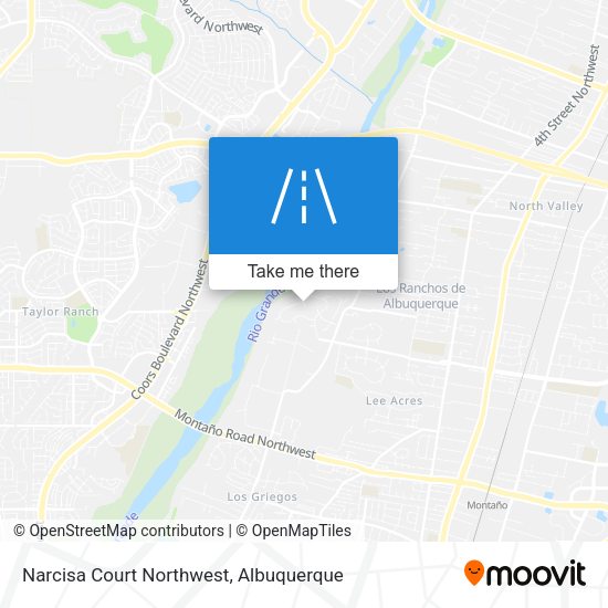 Mapa de Narcisa Court Northwest
