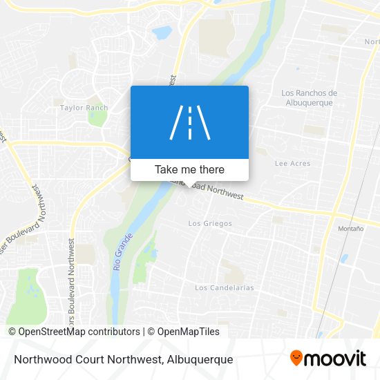 Northwood Court Northwest map