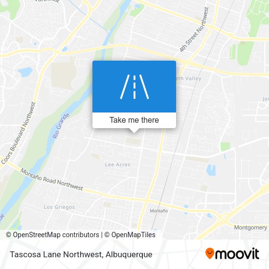 Mapa de Tascosa Lane Northwest