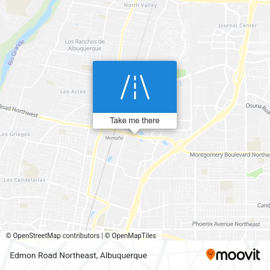 Mapa de Edmon Road Northeast