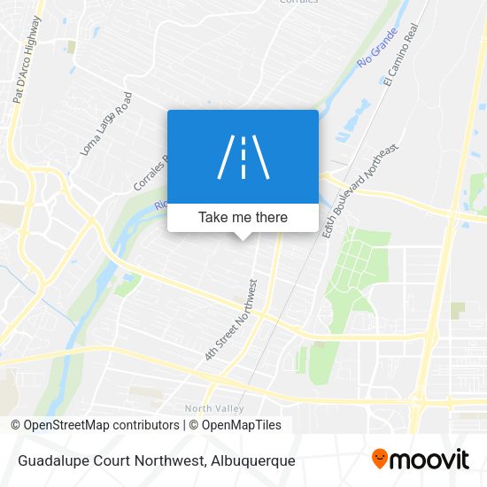 Mapa de Guadalupe Court Northwest