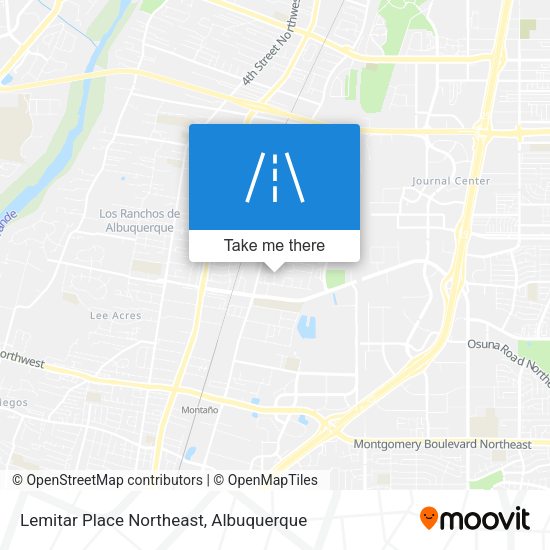 Mapa de Lemitar Place Northeast