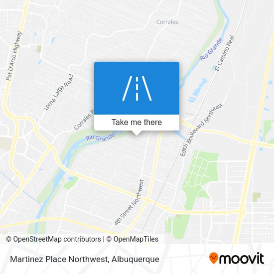 Mapa de Martinez Place Northwest