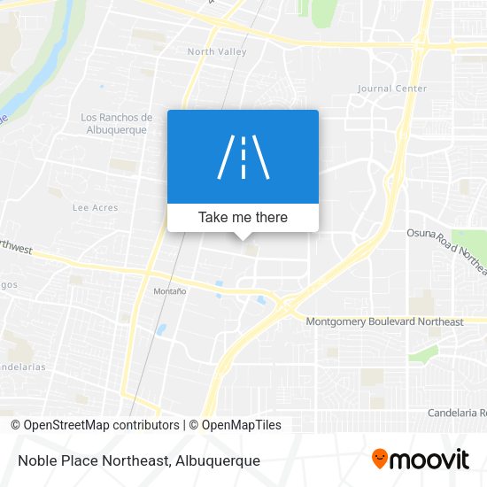 Mapa de Noble Place Northeast