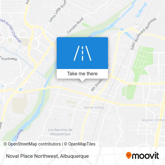 Noval Place Northwest map