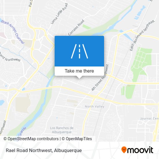 Mapa de Rael Road Northwest