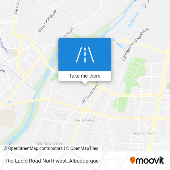 Mapa de Rio Lucio Road Northwest