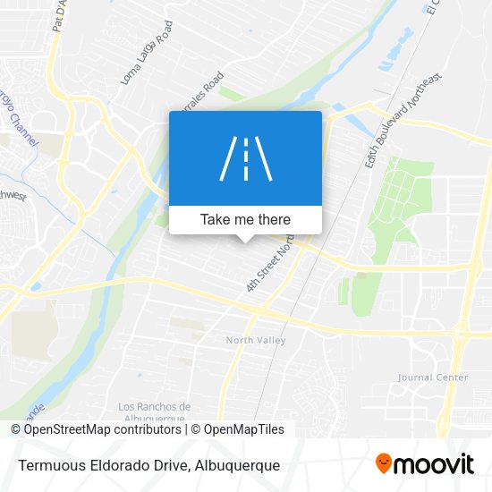 Termuous Eldorado Drive map