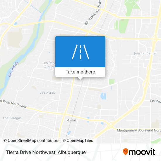 Mapa de Tierra Drive Northwest