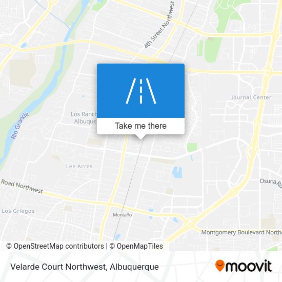 Mapa de Velarde Court Northwest