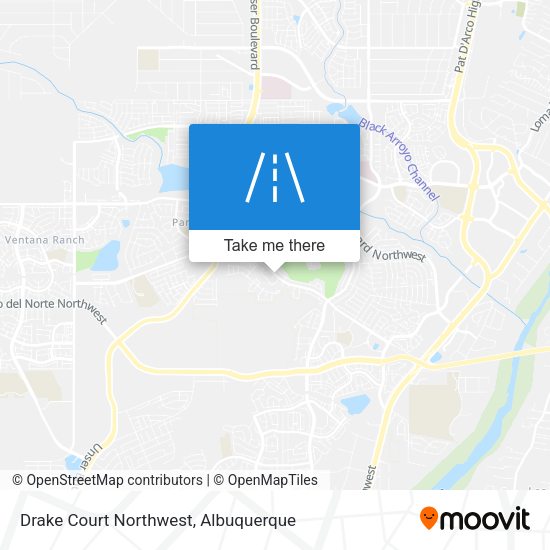 Drake Court Northwest map