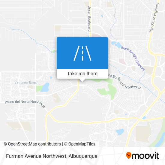 Mapa de Furman Avenue Northwest