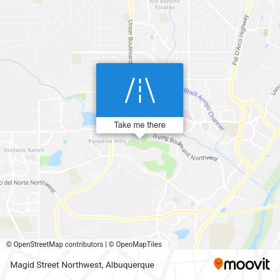 Magid Street Northwest map
