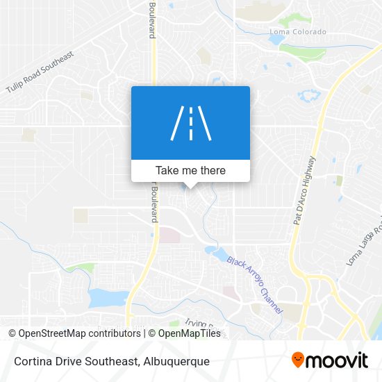 Mapa de Cortina Drive Southeast