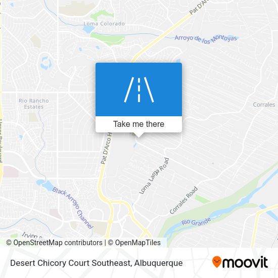 Mapa de Desert Chicory Court Southeast