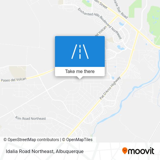 Mapa de Idalia Road Northeast