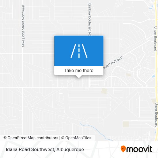 Mapa de Idalia Road Southwest
