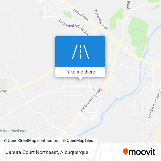 Japura Court Northeast map