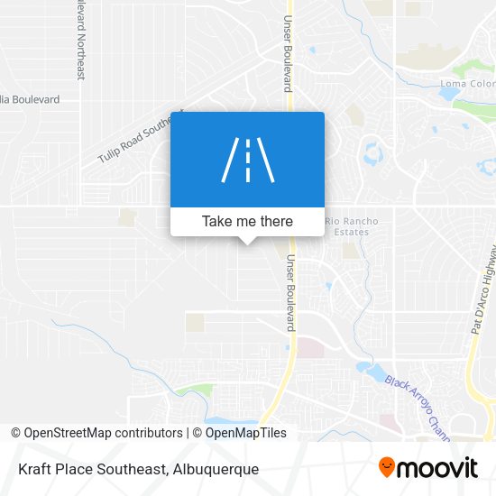 Kraft Place Southeast map