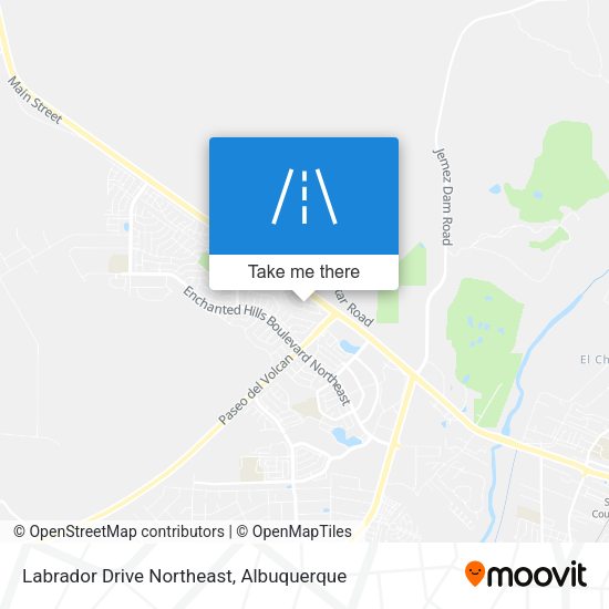 Mapa de Labrador Drive Northeast
