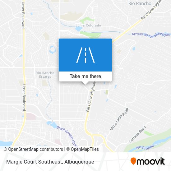 Margie Court Southeast map