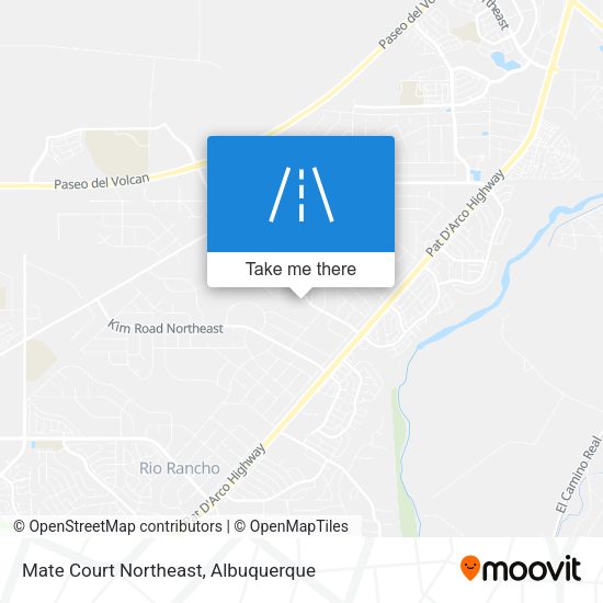 Mate Court Northeast map