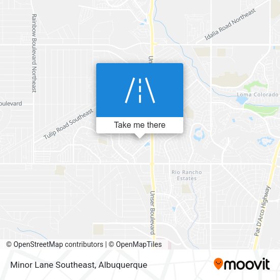 Mapa de Minor Lane Southeast