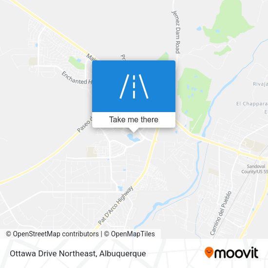 Ottawa Drive Northeast map