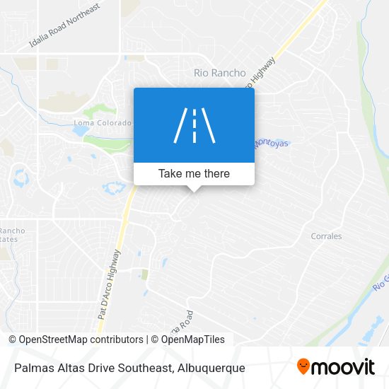 Mapa de Palmas Altas Drive Southeast