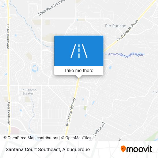 Mapa de Santana Court Southeast