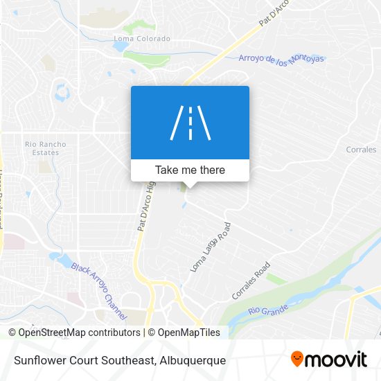 Sunflower Court Southeast map