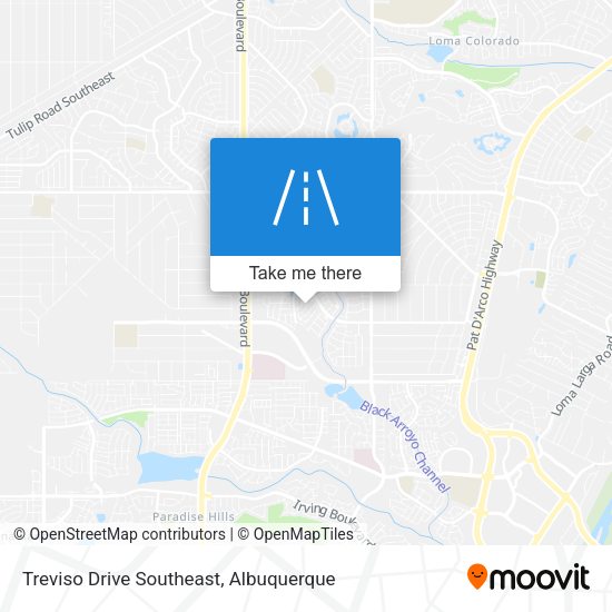 Mapa de Treviso Drive Southeast