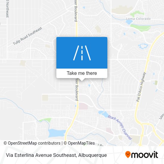 Via Esterlina Avenue Southeast map