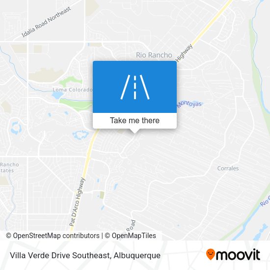 Mapa de Villa Verde Drive Southeast