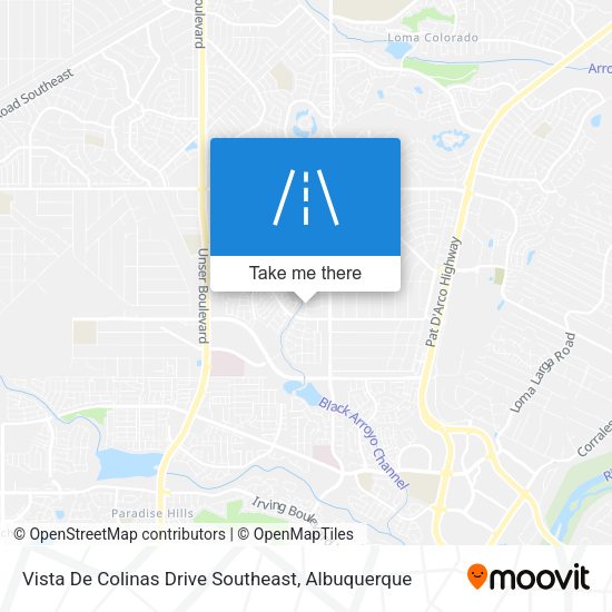Mapa de Vista De Colinas Drive Southeast