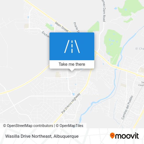 Mapa de Wasilla Drive Northeast