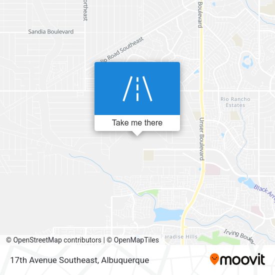 Mapa de 17th Avenue Southeast