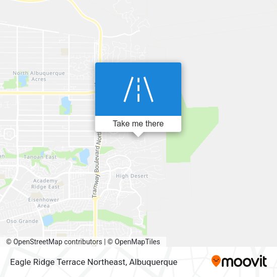 Eagle Ridge Terrace Northeast map