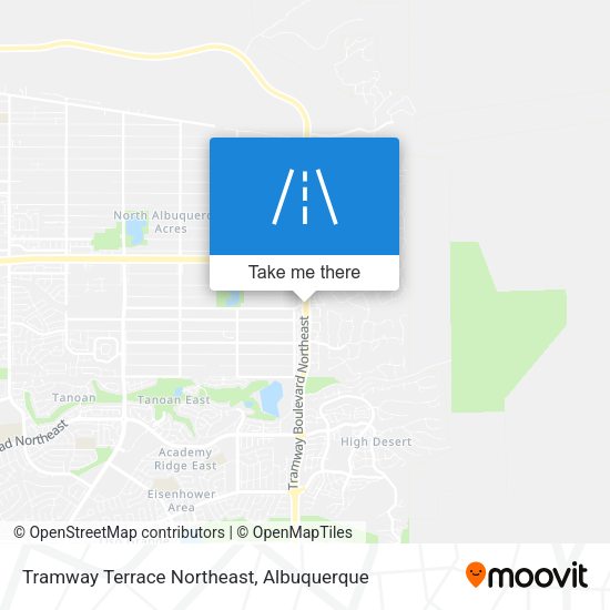 Mapa de Tramway Terrace Northeast