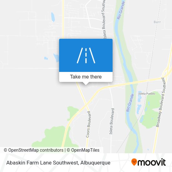 Mapa de Abaskin Farm Lane Southwest