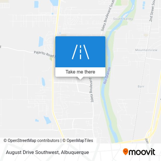 Mapa de August Drive Southwest