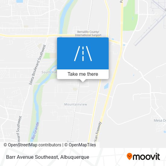 Barr Avenue Southeast map