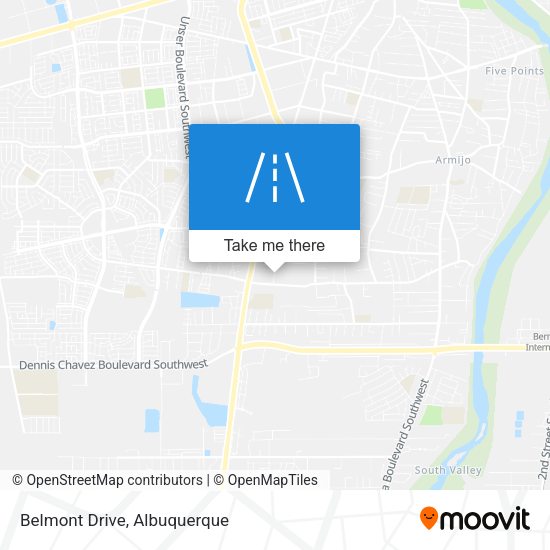Mapa de Belmont Drive