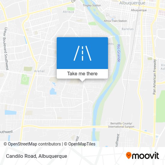 Mapa de Candilo Road